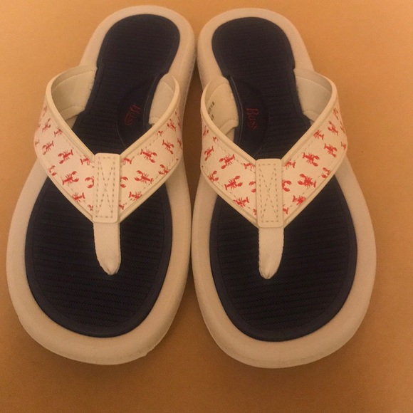 bass cora flip flops